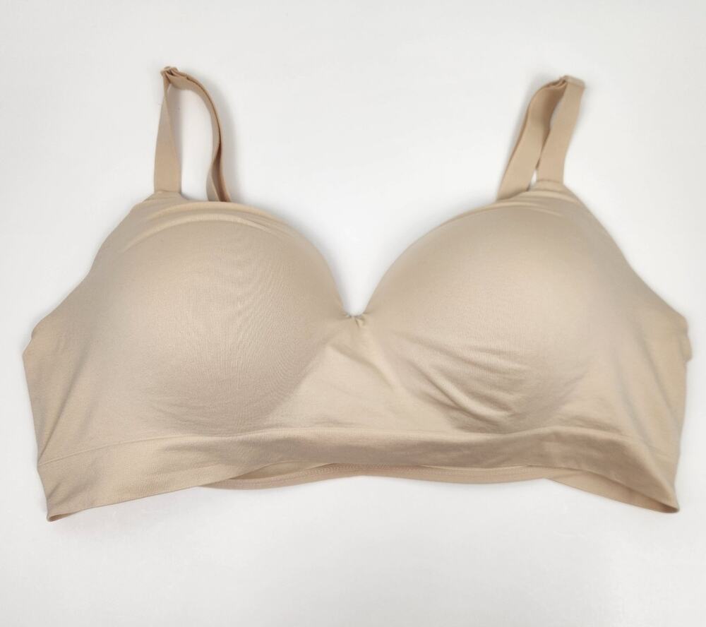 Truekind Supportive Comfort Wireless Shaping Bra in Nude Size 4XL 10210